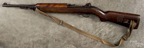 Underwood U.S. M1 carbine, .30 caliber, with an 18'' round barrel. Serial #2468281. C & R