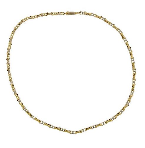 Buccellati 18K Gold Link Necklace