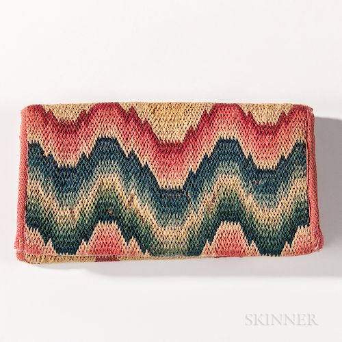 Flame-stitch Wallet
