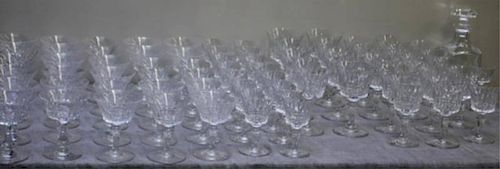 Baccarat Piccadilly Cut Crystal Stemware and