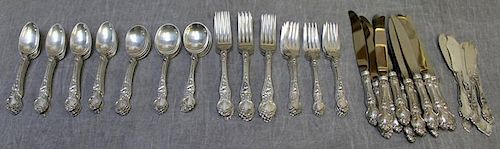 STERLING. R. Wallace & Sons "Violet" Flatware.