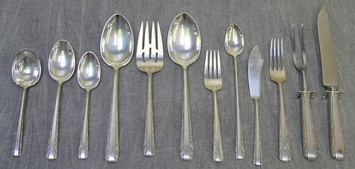 STERLING. Towle "Candlelight" Flatware Service.