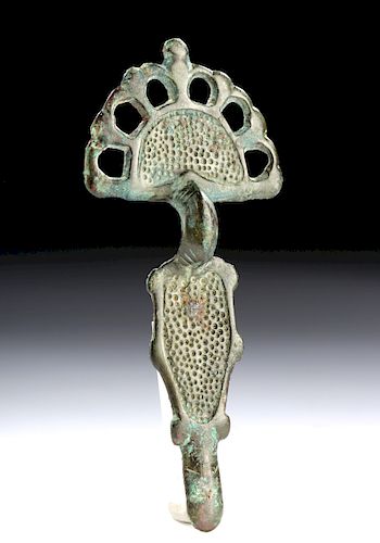 Merovingian Migration Period Bronze Brooch