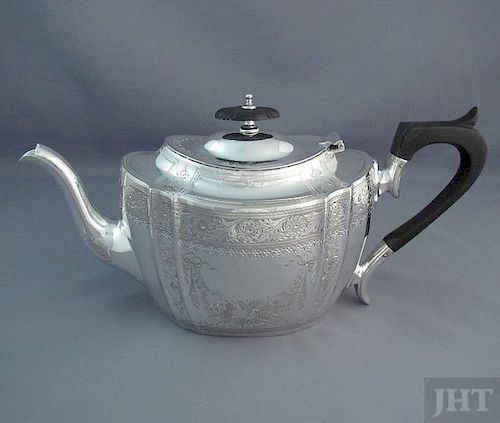 Victorian Sterling Silver Teapot