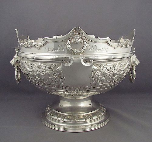 Edwardian Sterling Silver Monteith Bowl