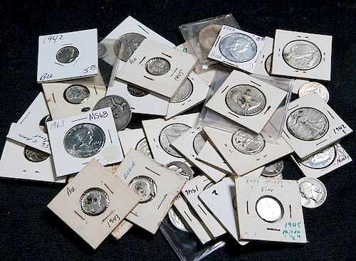 Assorted Silver Coins