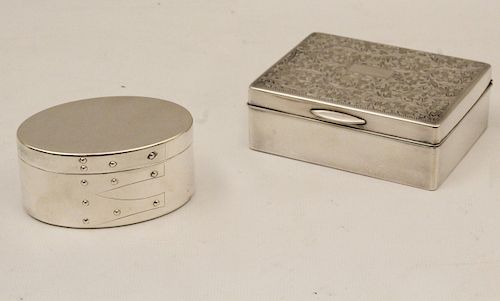 2 PC. LOT OF STERLING SILVER, INCL. TIFFANY