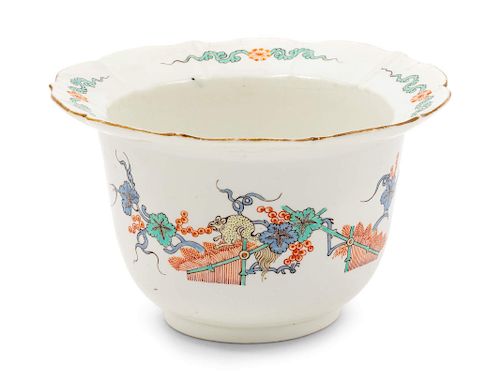 A Chantilly Porcelain Kakiemon Style Bowl<br>18TH