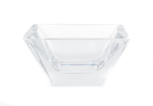 A Kosta Boda Glass Bowl <br>Width 6 3/4 inches.
