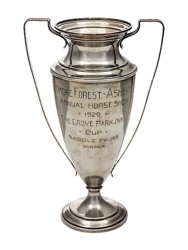 An American Silver Trophy<br>Webster Company, Nor