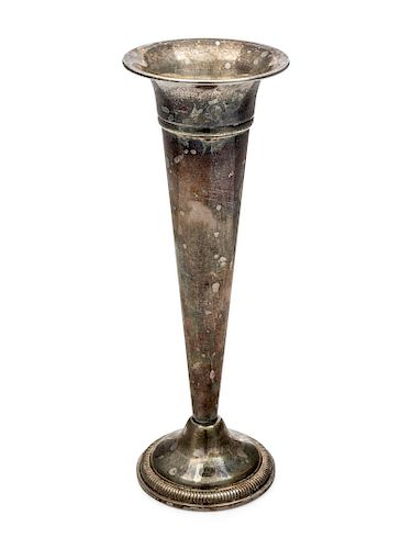 An American Silver Vase<br>Preisner Silver Co., W