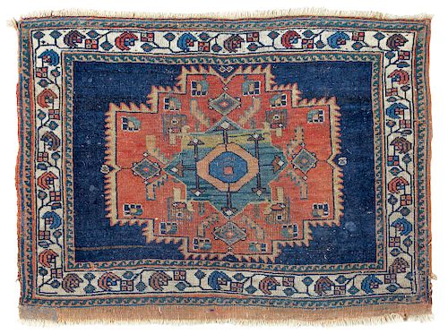 A Persian Bag Face<br>LATE 19TH CENTURY<br>2 feet