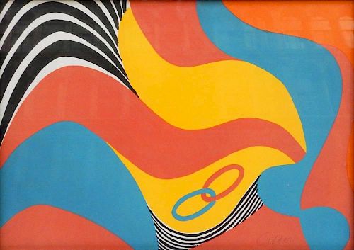 Alexander Calder - Color Lithograph