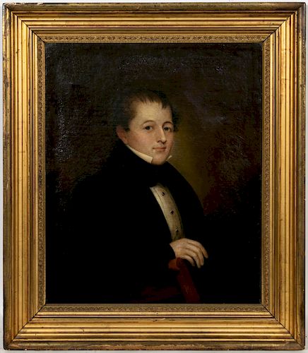 American School Portrait of a Young Gentleman