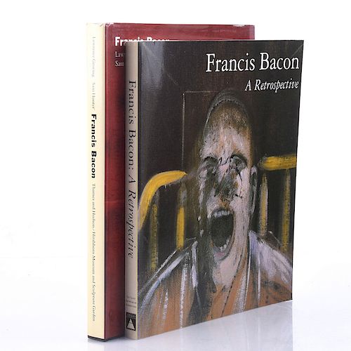 GROUP OF 2 FRANCIS BACON BOOKS