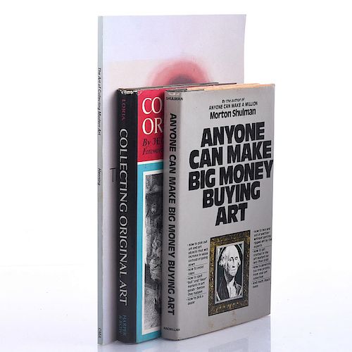 3 BOOKS, ON COLLECTING AND BUYING ART