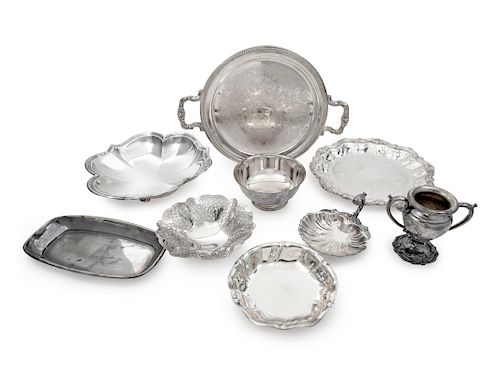 A Collection of Silver-Plate Articles<br>comprisi