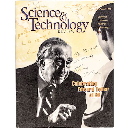 EDWARD TELLER - a.k.a. The father of the Hydrogen bomb, Autographs and Archive