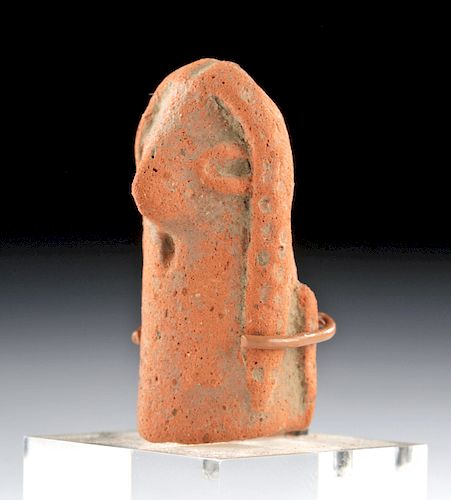 Miniature Anatolian Redware Head