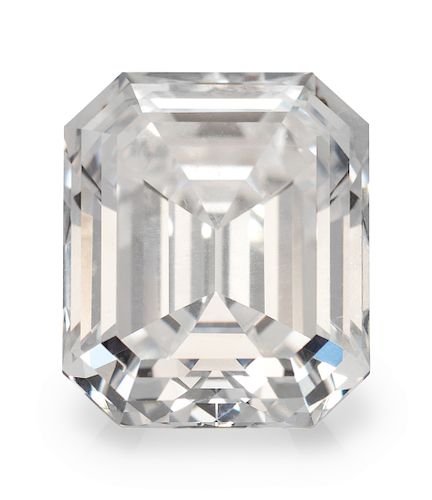 A 2.39 Carat Octagonal Step Cut Diamond,