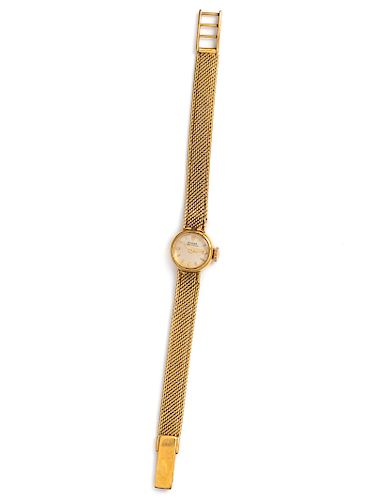 An 18 Karat Yellow Gold Wristwatch, Rolex,