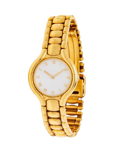 An 18 Karat Yellow Gold 'Beluga' Wristwatch, Ebel,