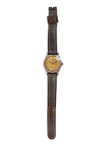 A Stainless Steel Wristwatch, Tissot,