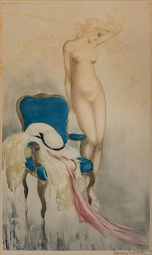 Louis Icart
(French, 1888-1950)
Fair Model, 1937
