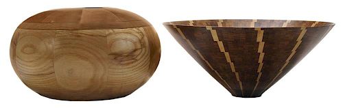 Two Wooden Vessels