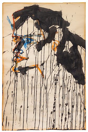 Norman Bluhm(American, 1921-1999)To Mouthpiece, 1