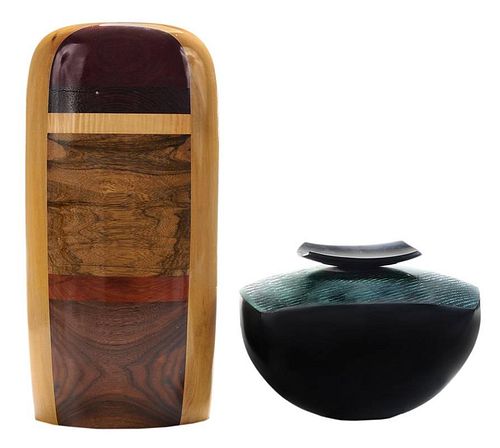 Two Wooden Vessels