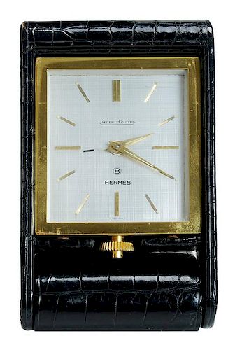 Hermes Le Coultre Alarm Clock