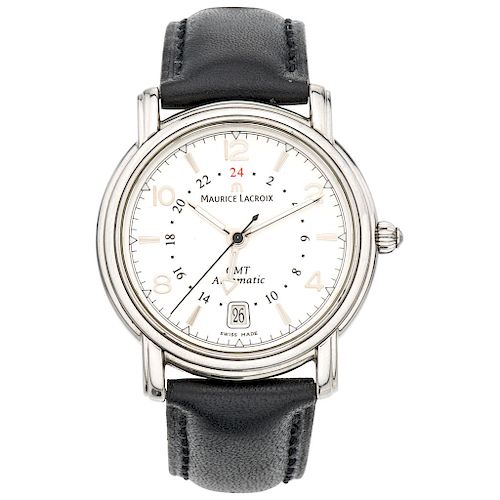 MAURICE LACROIX GMT REF. AE77440 wristwatch.