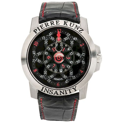 PIERRE KUNZ INSANITY LIMITED EDITION REF. G019 SPORT wristwatch.