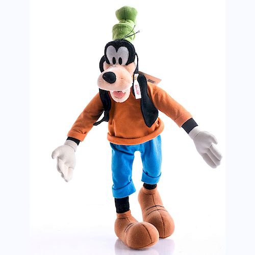 STEIFF GOOFY DOLL, WIRE ARTICULATED