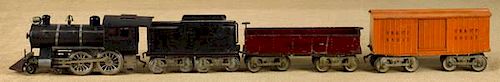 Lionel standard gauge four-piece train set, to in