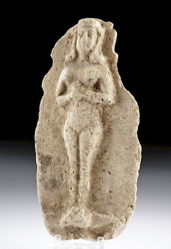Mesopotamian Pottery Relief Plaque - Ishtar