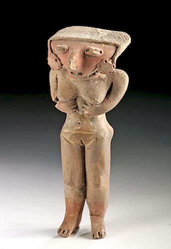 Michoacan Pottery Standing Female Figure