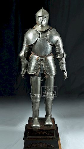 Baroque / Victorian Italian Composite Suit of Armor