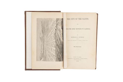 Burton, Richard F. The City of the Saints, and Across the Rocky Mountains to California. New York: Harper & Brothers, 1862.