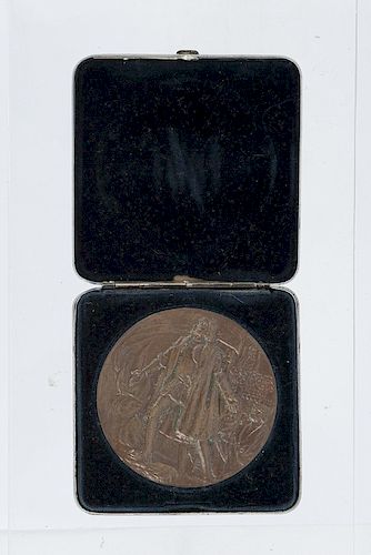 Saint Gaudens, Augustus - Barber, C. E. World's Columbian Exposition 1893. Medalla en bronce 75 mm