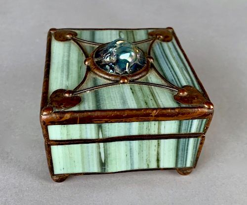 Orient and Flume Art Glass Box