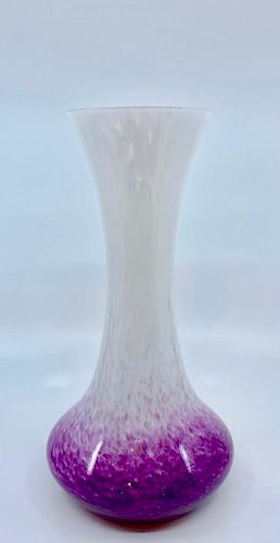 French Art Glass Vase, C.1930-40
