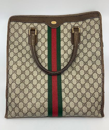 Vintage Gucci Supreme Monogram Tote Bag