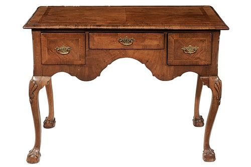 Chippendale Style Carved Walnut