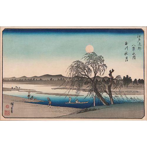 Japanese Woodblock Prints and Chinese Embroidery