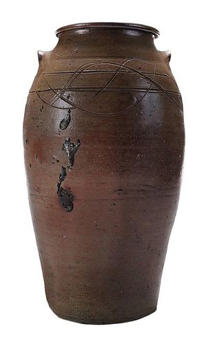 North Carolina Stoneware Jar
