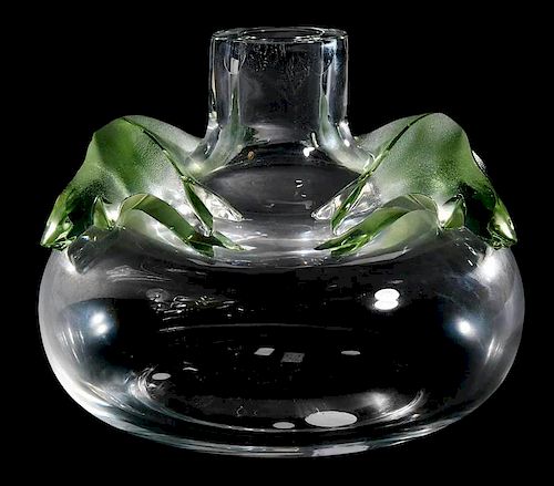 Lalique Saghir Glass Vase