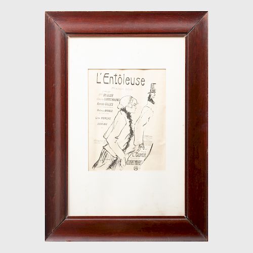 Henri de Toulouse-Lautrec (1864 - 1901): L'Entôleuse