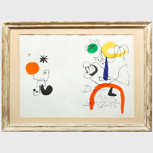 Jean Miró (1893 - 1983): Derrière le Miroir